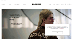 Desktop Screenshot of blondieshop.com